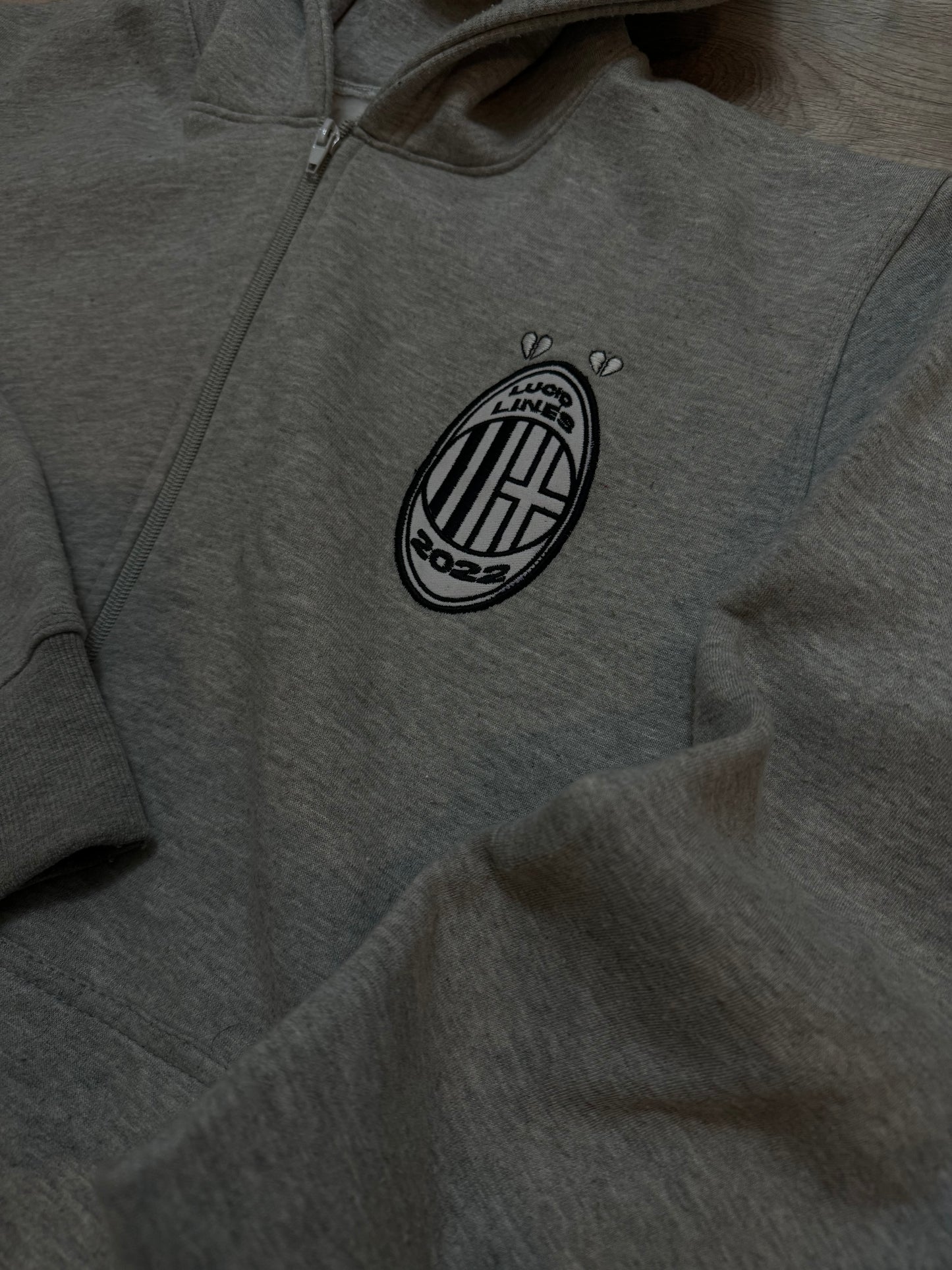 Grey Lucid Lines “AC Milan” Tracksuit