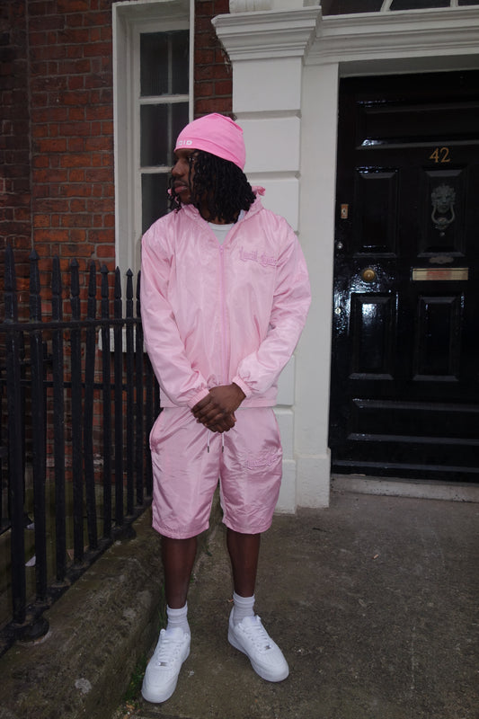 Pink Windbreaker set