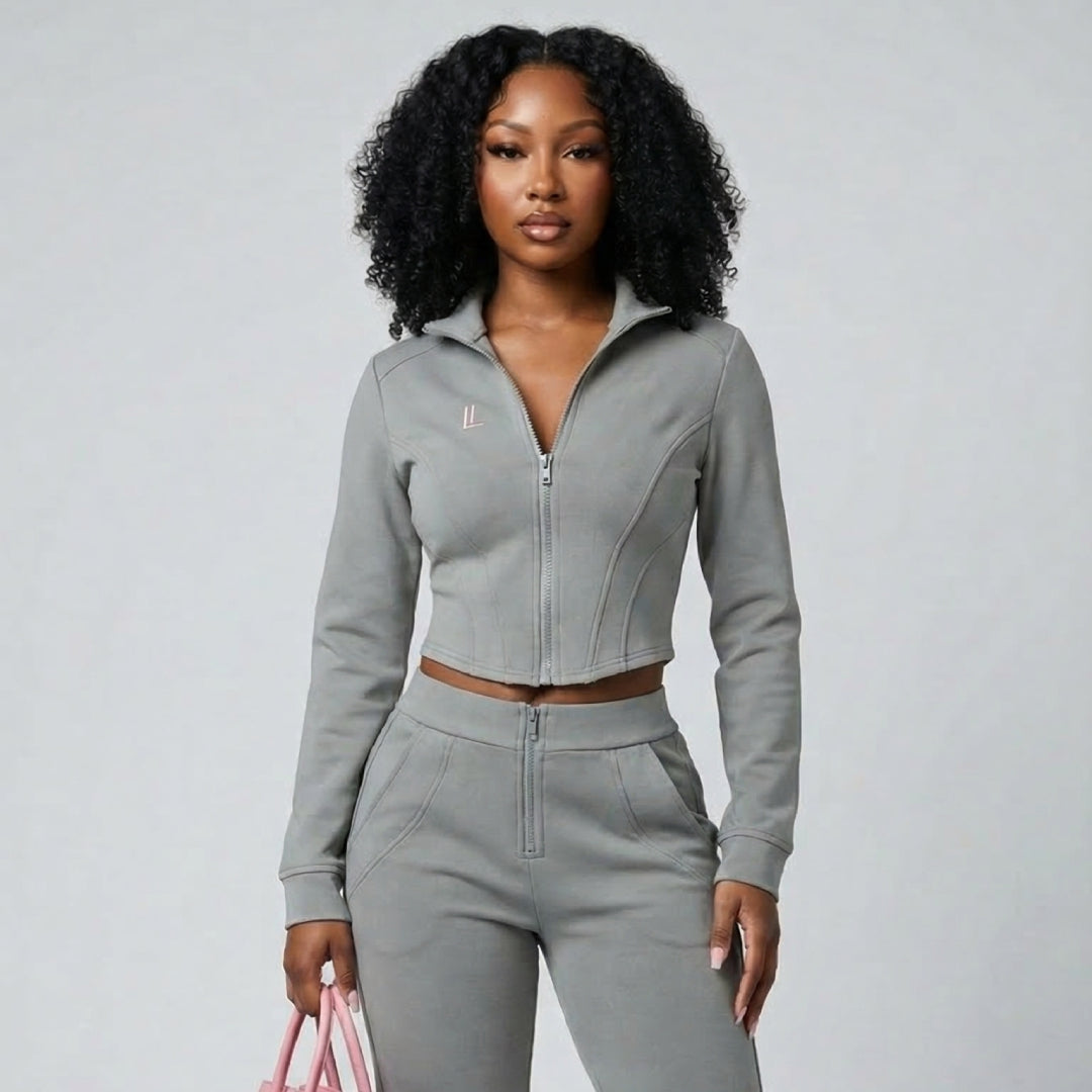 Grey Lucid Aura Women's Top