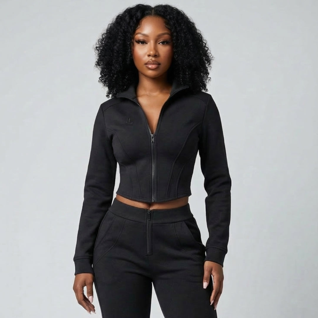 Black Lucid Aura Women's Top